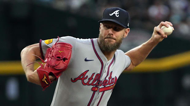 Atlanta Braves pitcher Chris Sale