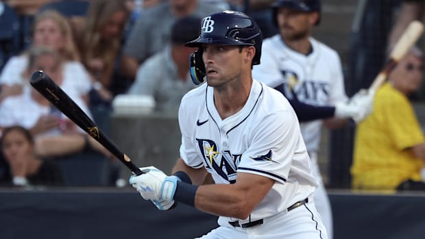 Tampa Bay Rays outfielder Kameron Misner