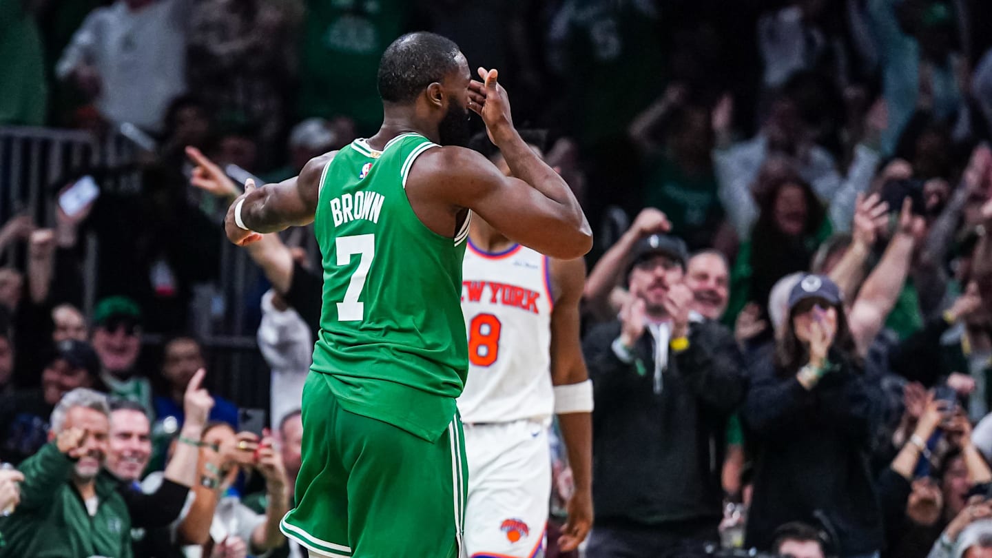 NBA World Reacts To Jaylen Brown’s Performance In Celtics-Knicks Game