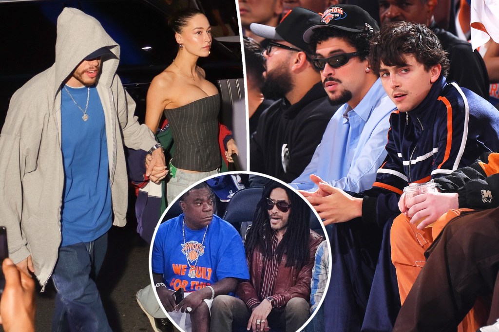 All the Celebrities at Knicks vs. Celtics Game 6 of the NBA Playoffs