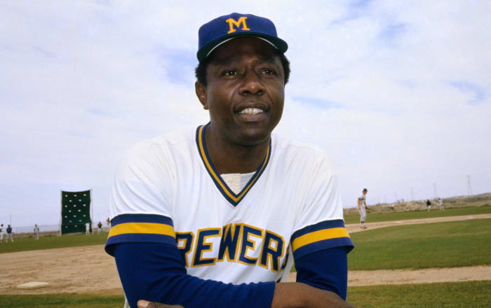 Hank Aaron - Milwaukee Brewers
