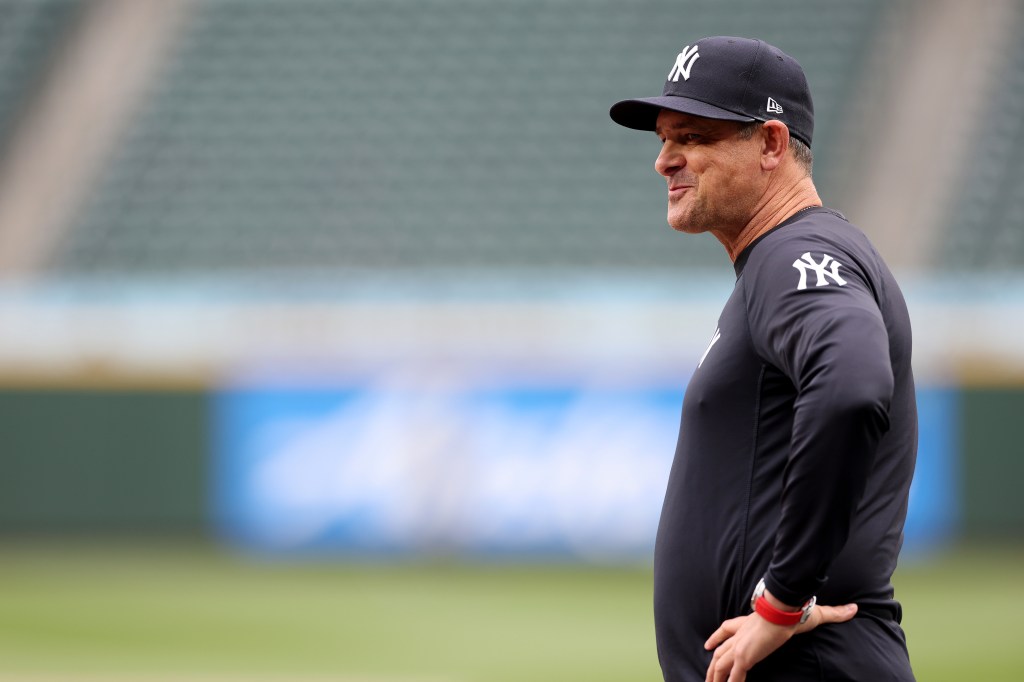 Yankees manager Aaron Boone said it's a