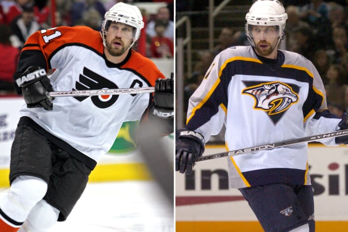 Peter Forsberg - Philadelphia Flyers & Nashville Predators