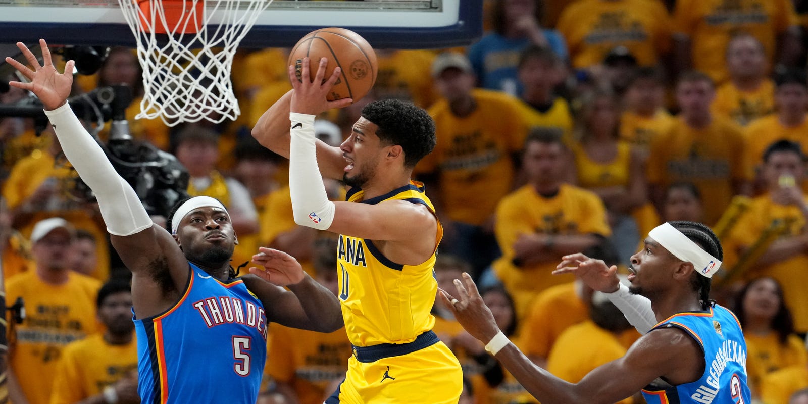 NBA Finals Game 3 Pacers vs. Thunder box score, stats