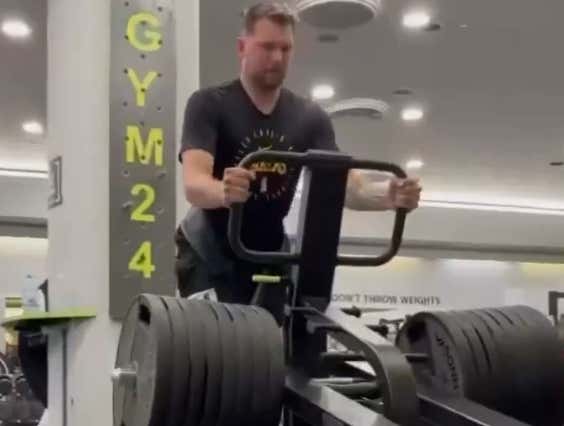 New NBA Offseason Propaganda Has Dropped And This Time It’s Luka Doncic Putting In Work At The Gym
