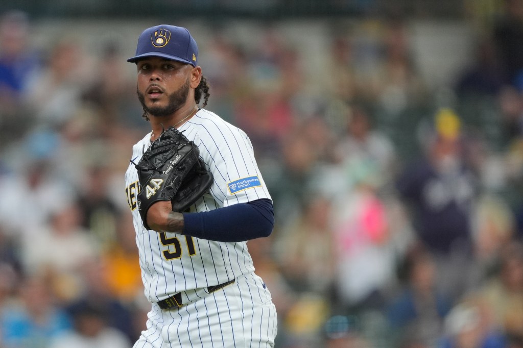 Freddy Peralta has not received an extension in Milwaukee.