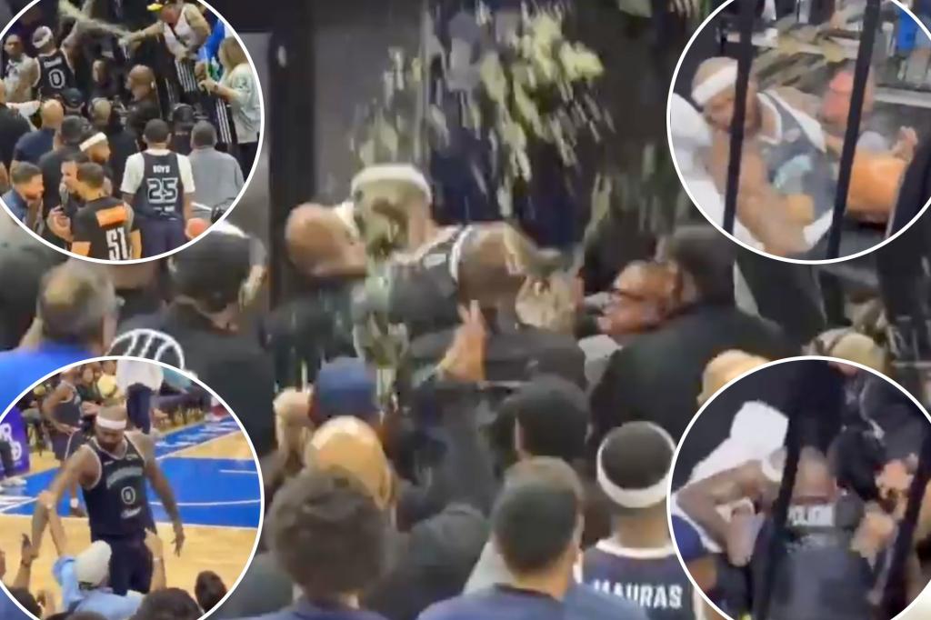 DeMarcus Cousins in wild physical altercation with drink-throwing…