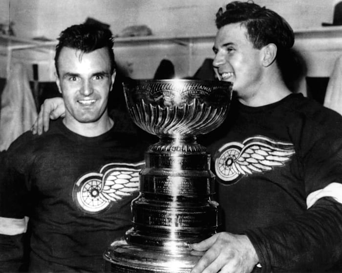Pete Babando, Detroit Red Wings, 1950